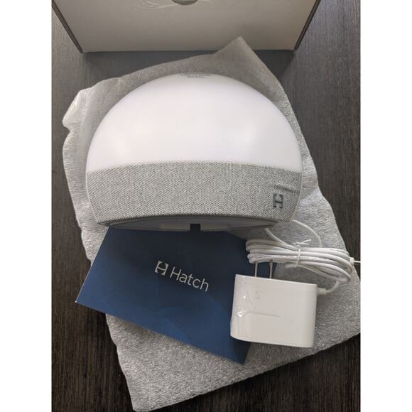 Hatch Smart Alarm Clock with Pink and Gray Design - Picture 6 of 6